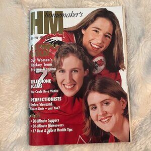 2/$35 HM Homemakers Jan Feb 1998 Women's Olympic hockey Nagano 20 Minute Suppers